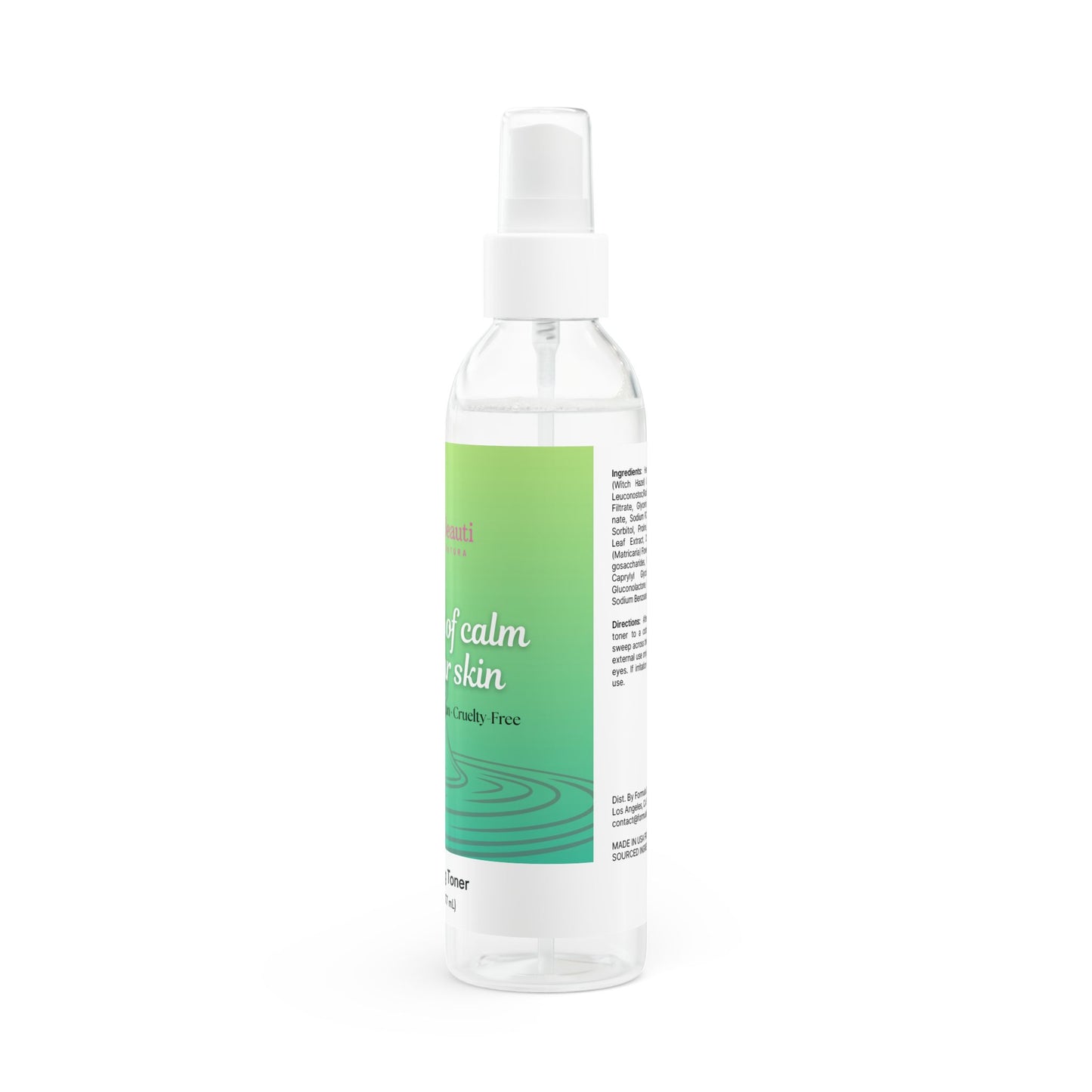 Beauti Natura Hydrating Toner – Fragrance-Free, Vegan & Cruelty-Free