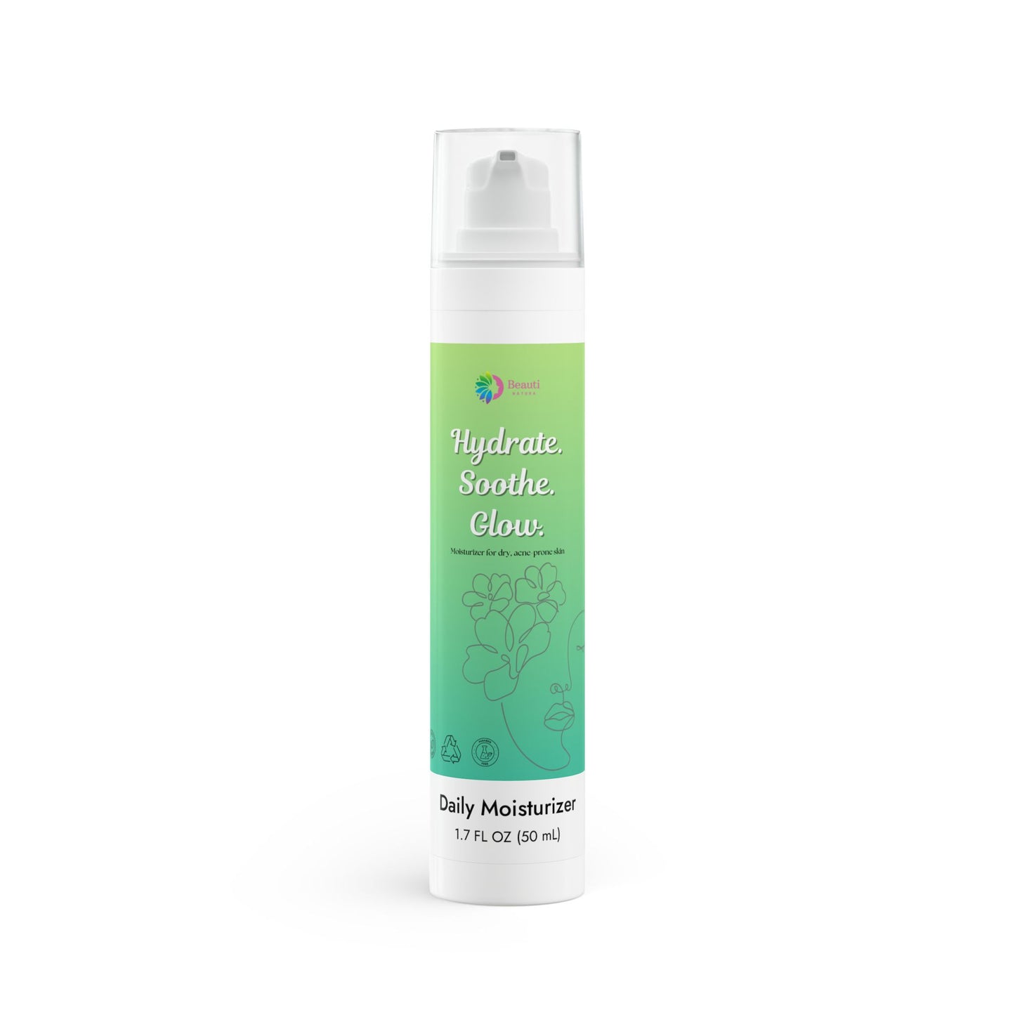 Beauti Botanics Daily Moisturizer – Hydrate, Soothe, Glow