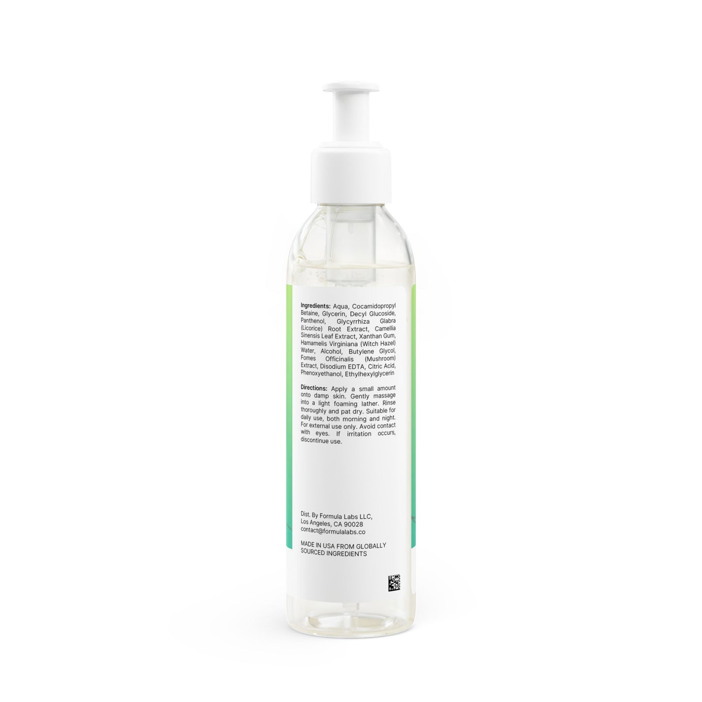 Beauti Natura Gentle Cleanser – Fragrance-Free Daily Face & Body Wash