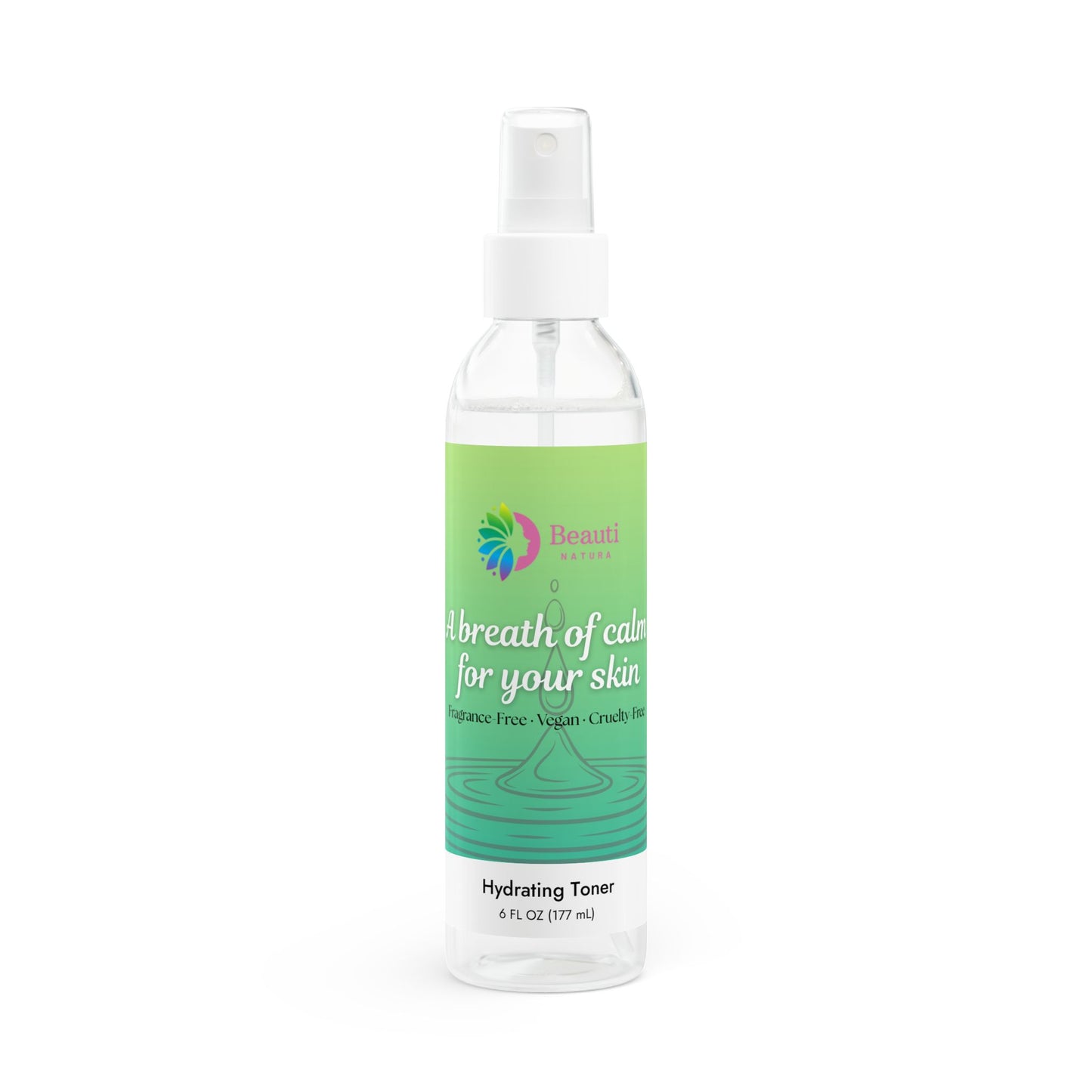 Beauti Natura Hydrating Toner – Fragrance-Free, Vegan & Cruelty-Free