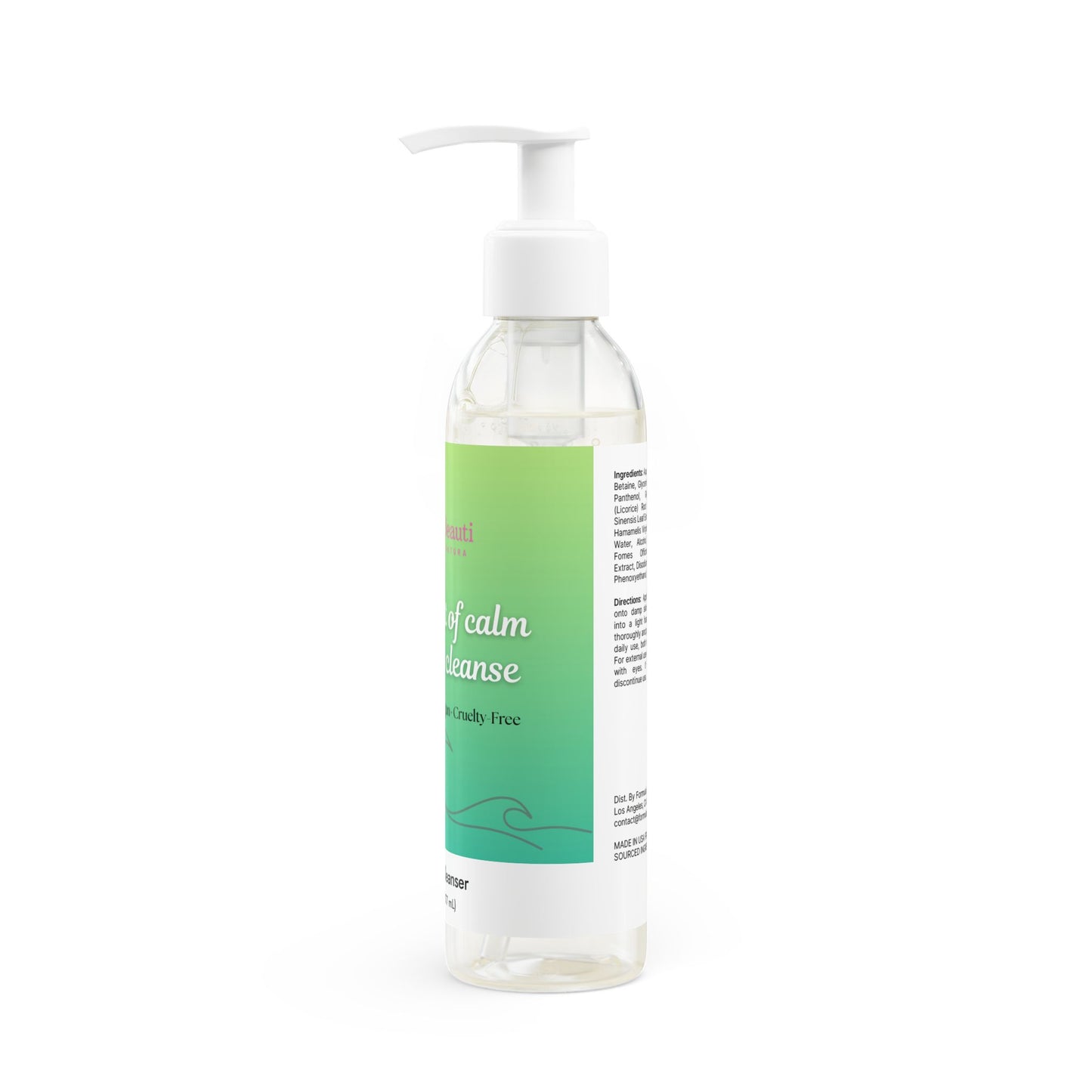 Beauti Natura Gentle Cleanser – Fragrance-Free Daily Face & Body Wash