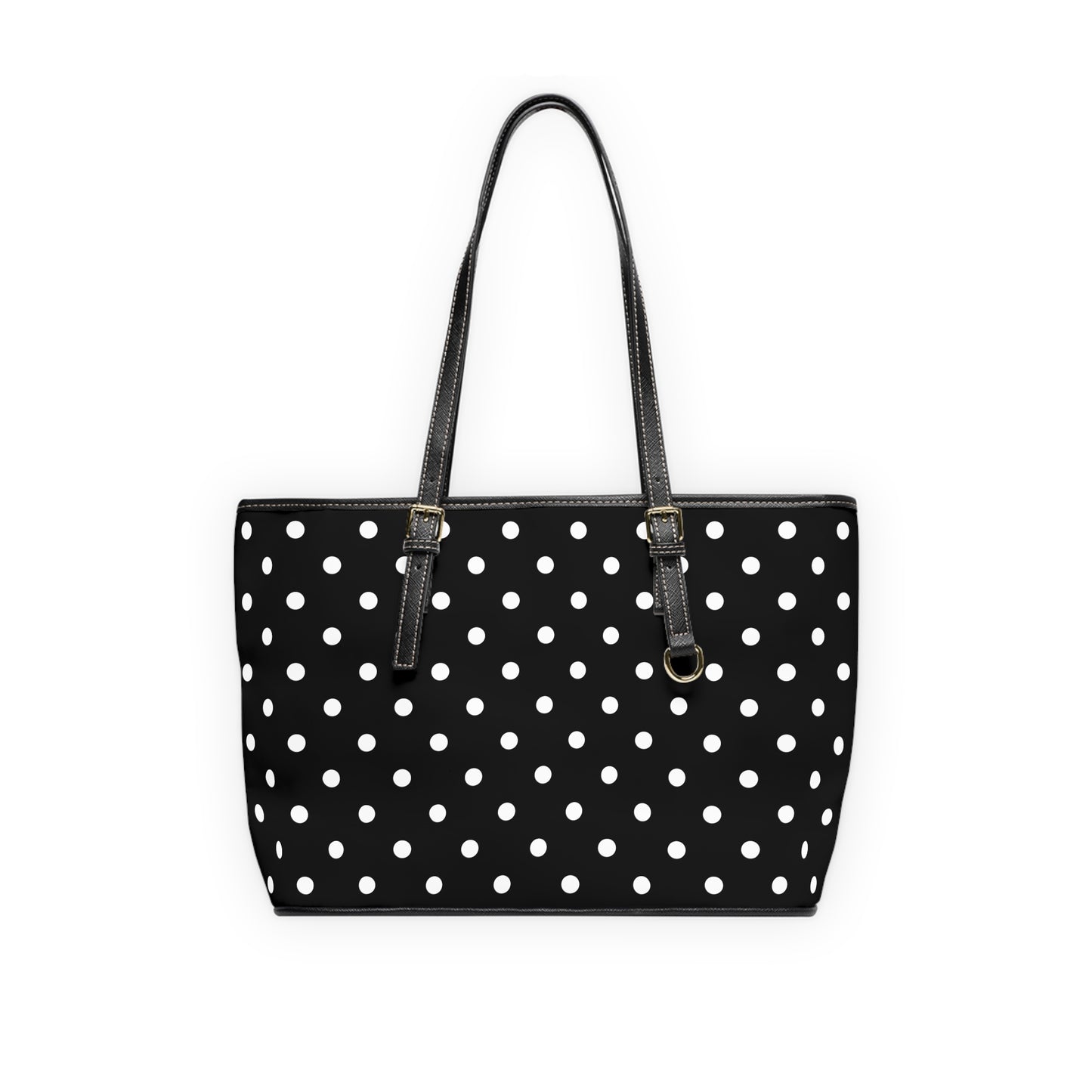 Classic Polka Dot PU Leather Shoulder Bag